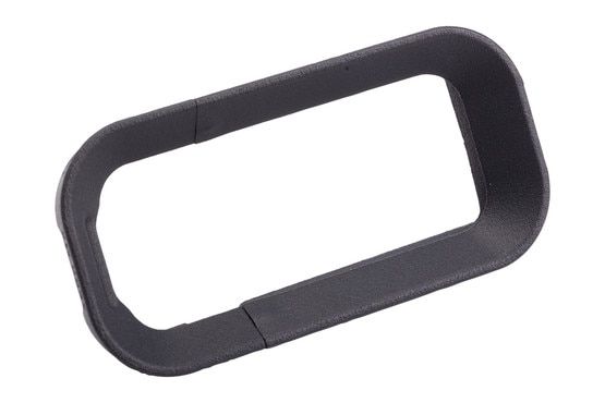 Polymer magwell with larger funnel for easy magazine changes